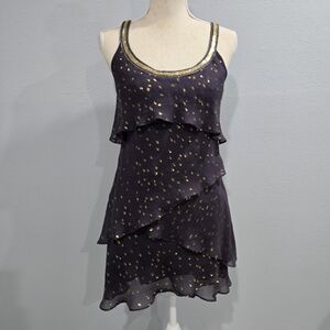 We The Free Layered Dress with Gold Details